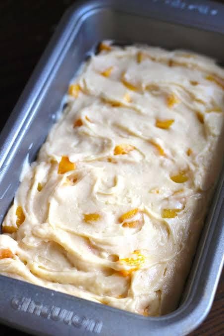 Peaches & Cream Loaf Recipe