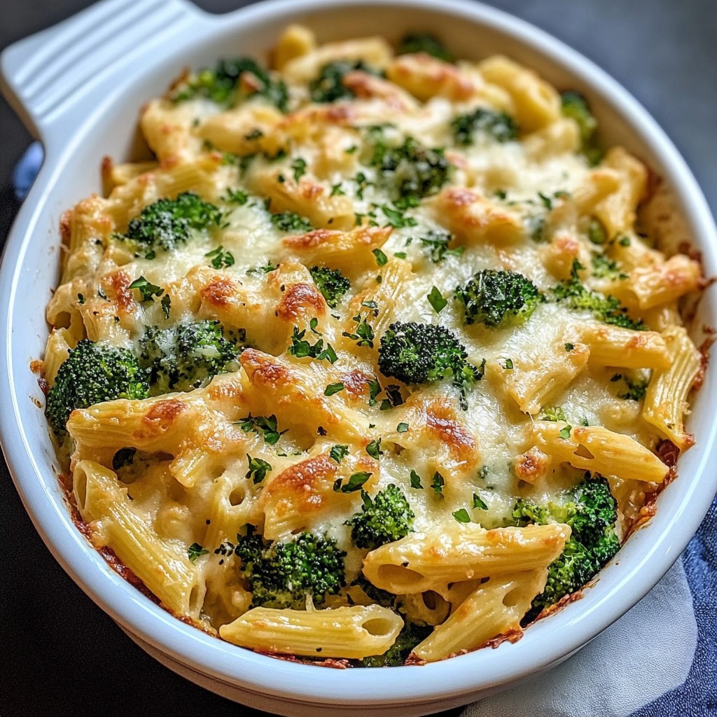 Creamy Broccoli Pasta Bake