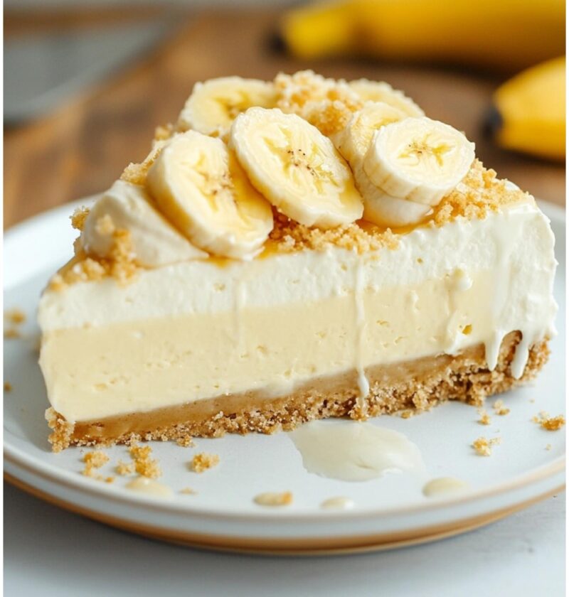 Banana Cream Cheesecake