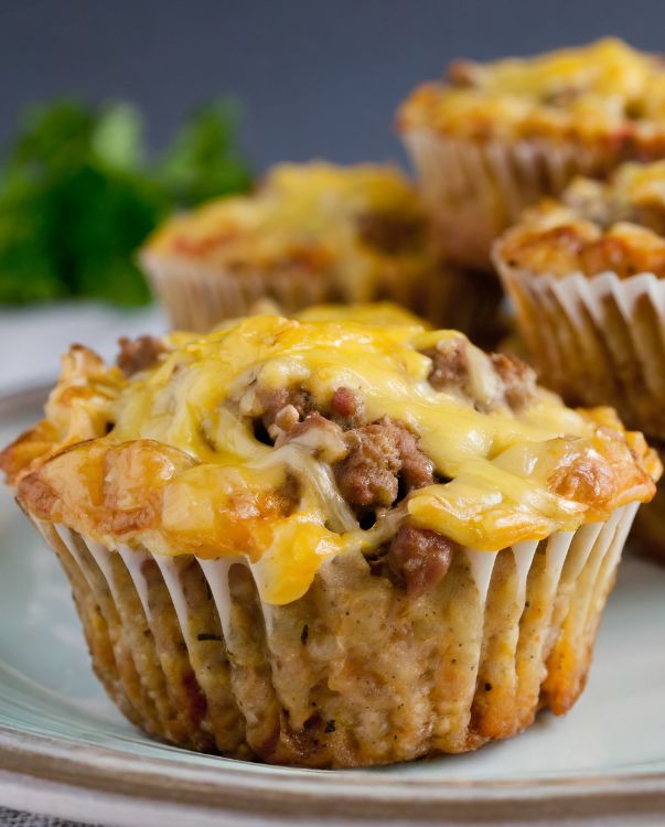 Recipe: Easy Sausage Breakfast Muffins