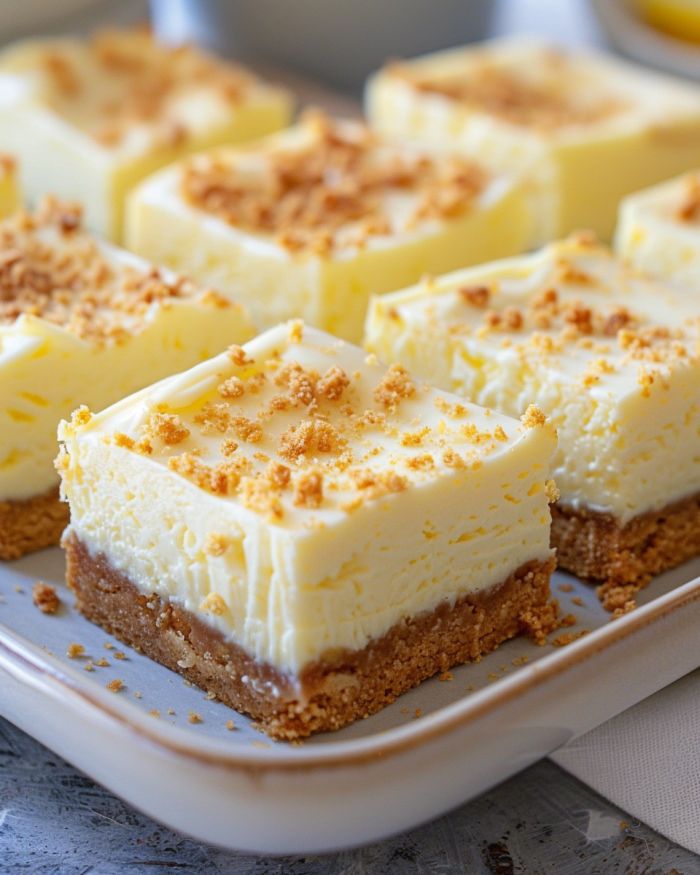 Lemon Cheesecake Squares