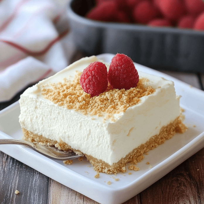 No-Bake Creamy Cheesecake Delight