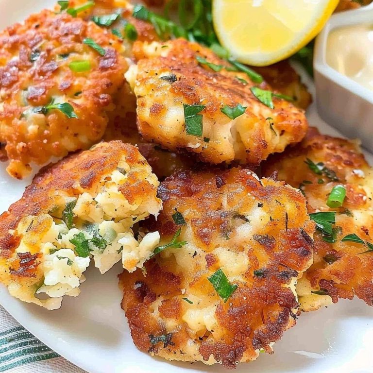 Cheesy Chicken Fritters: A Simple and Flavorful Delight