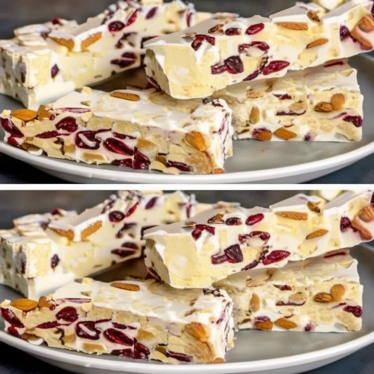 Almond Walnut Cranberry Nougat Recipe