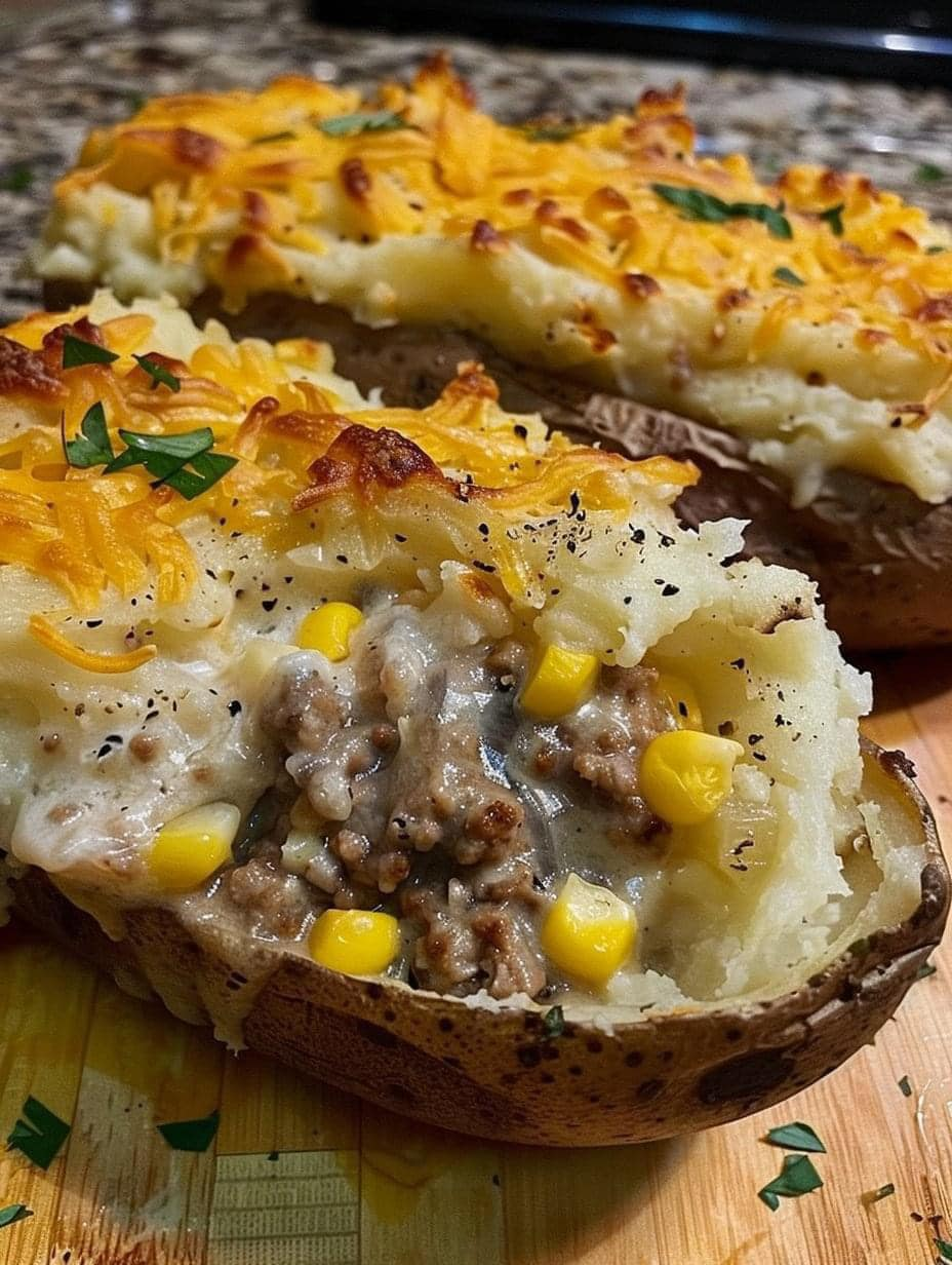 Stuffed potatoes