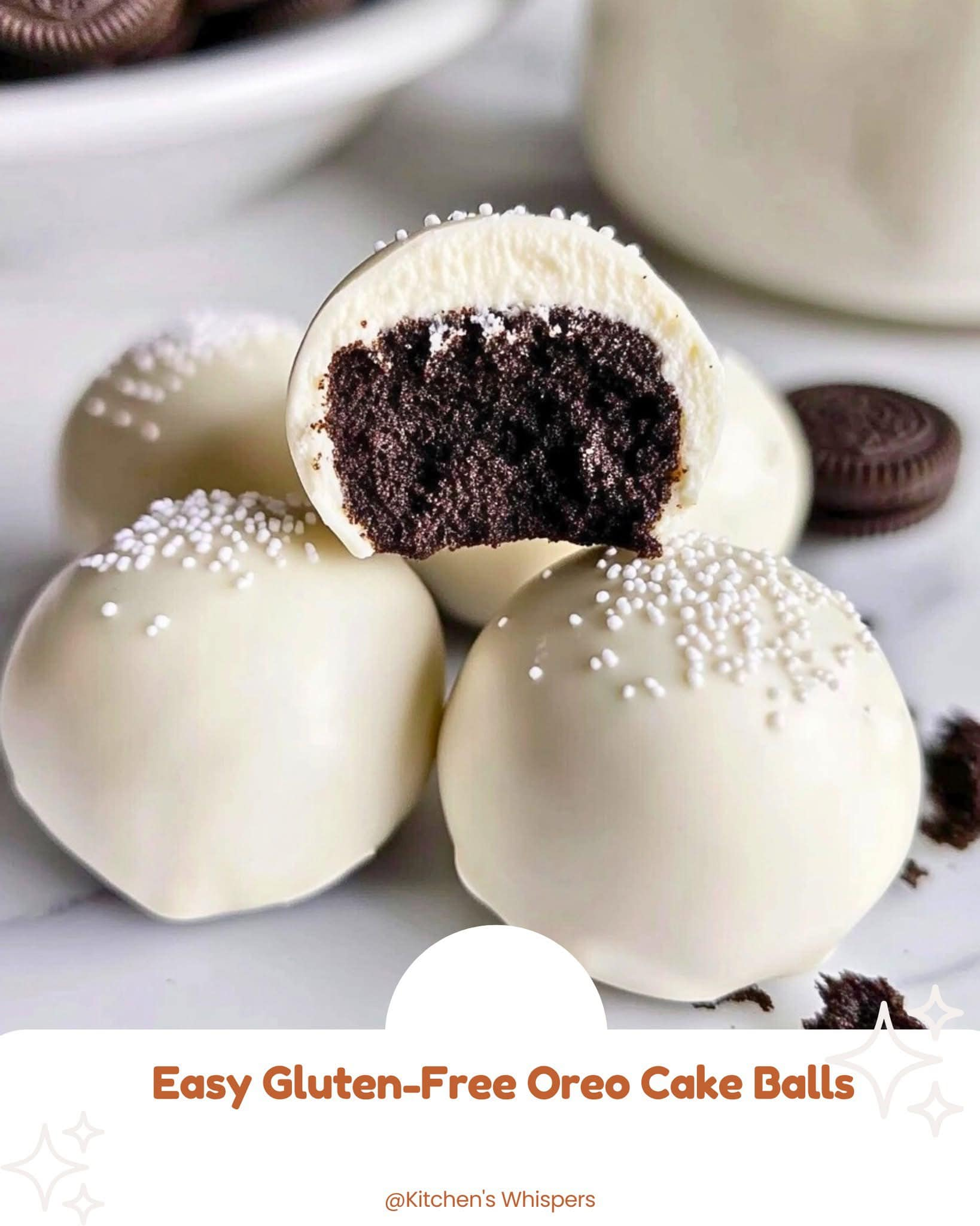 Easy Gluten-Free Oreo Cake Balls