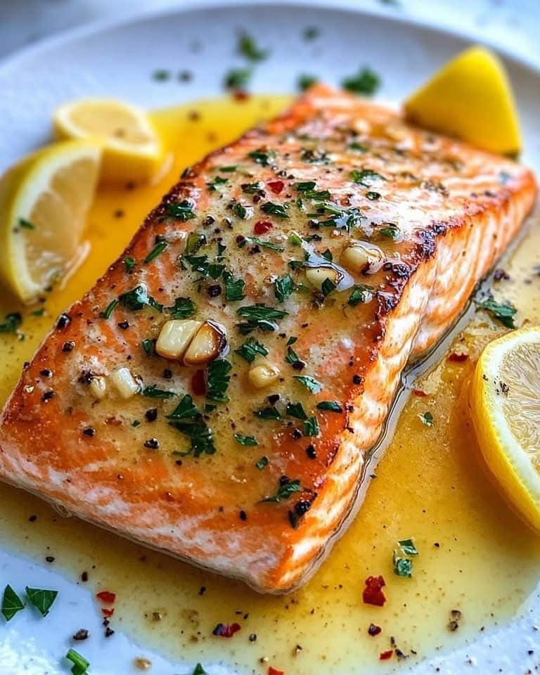 **Garlic Salmon