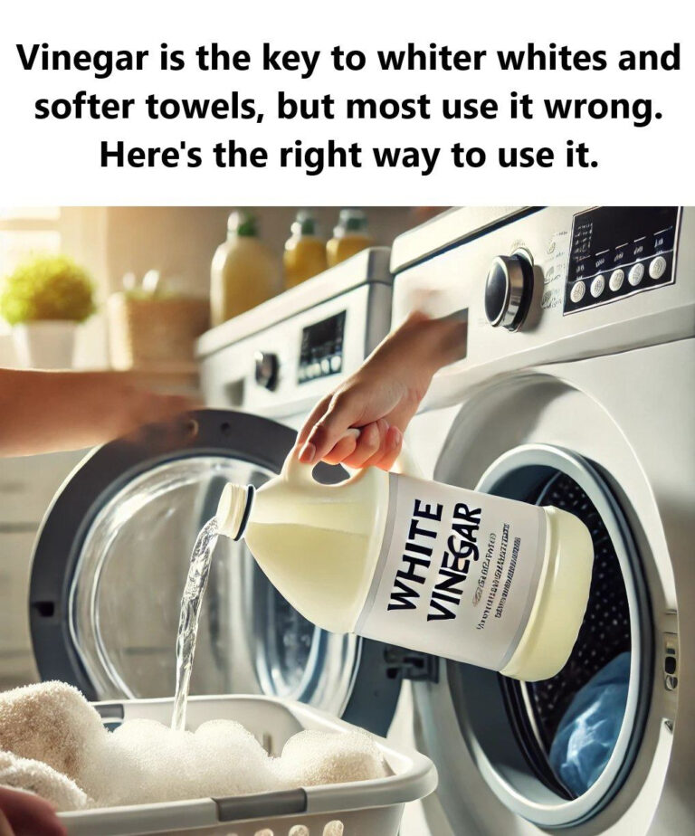 Vinegar: The Secret to Brighter Clothes and Softer Towels (But Many People Don’t Use It Correctly). This is the correct way.