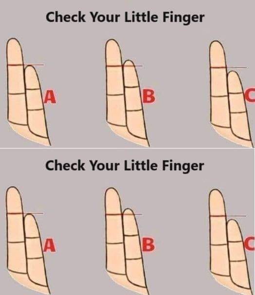 Your little finger reveals beautiful things about your personality