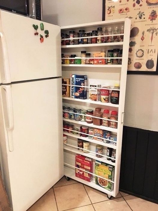 Create Your Own DIY Hide-Away Pantry: A Clever Kitchen Storage Solution