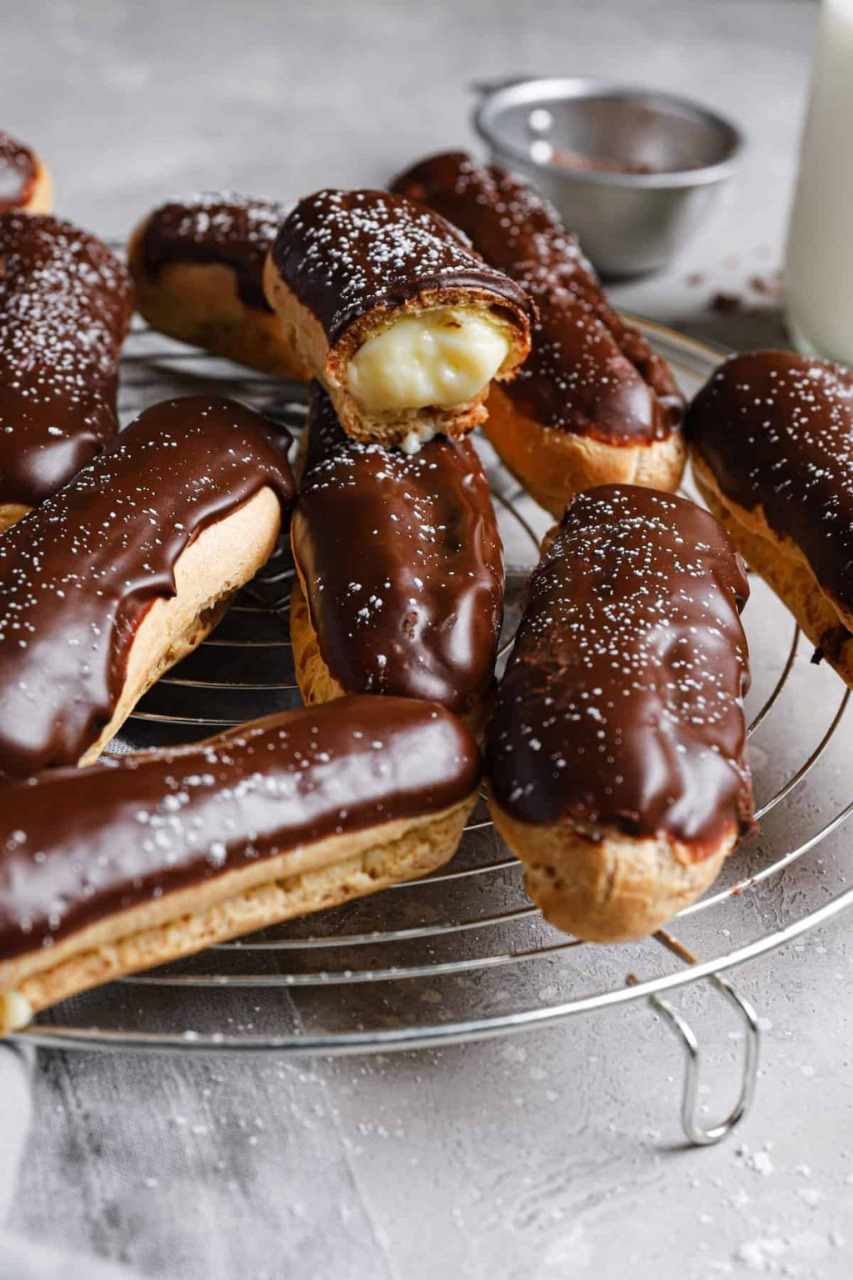 HOMEMADE ECLAIRS