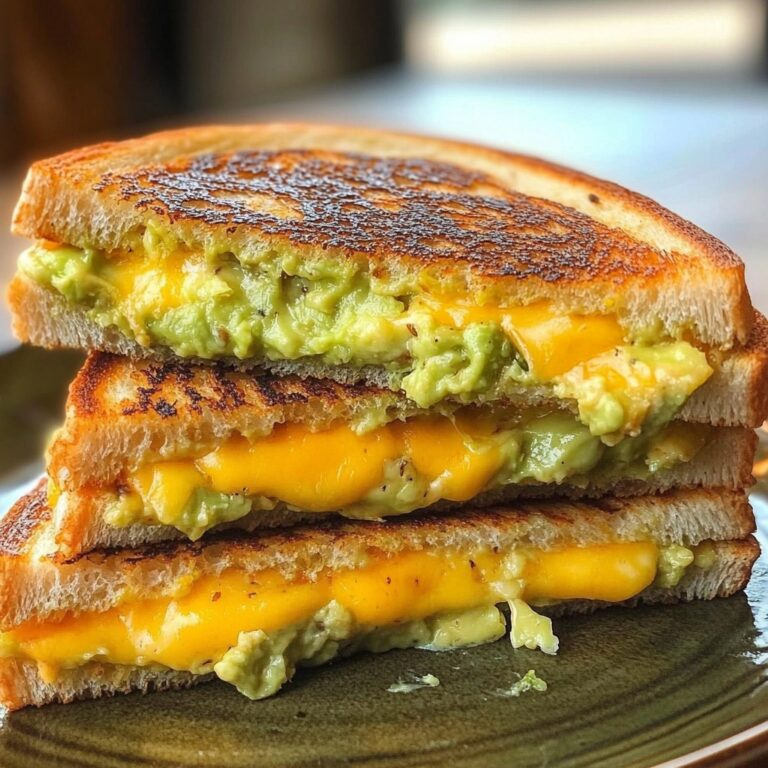 Creamy Avocado Grilled Cheese