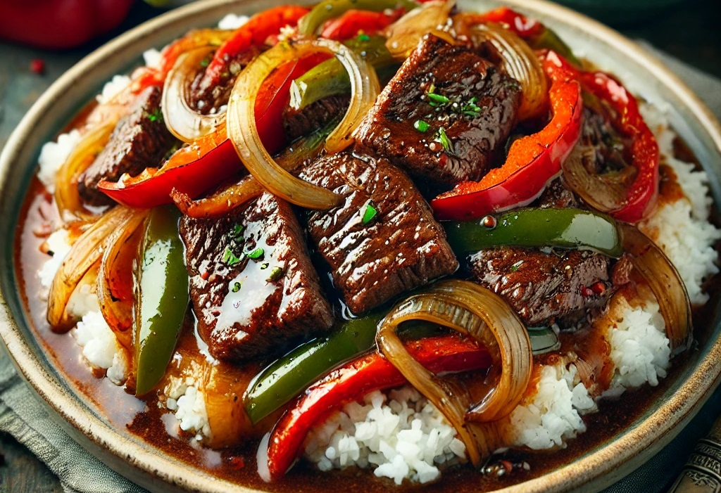 Pepper Steak in a Crock Pot