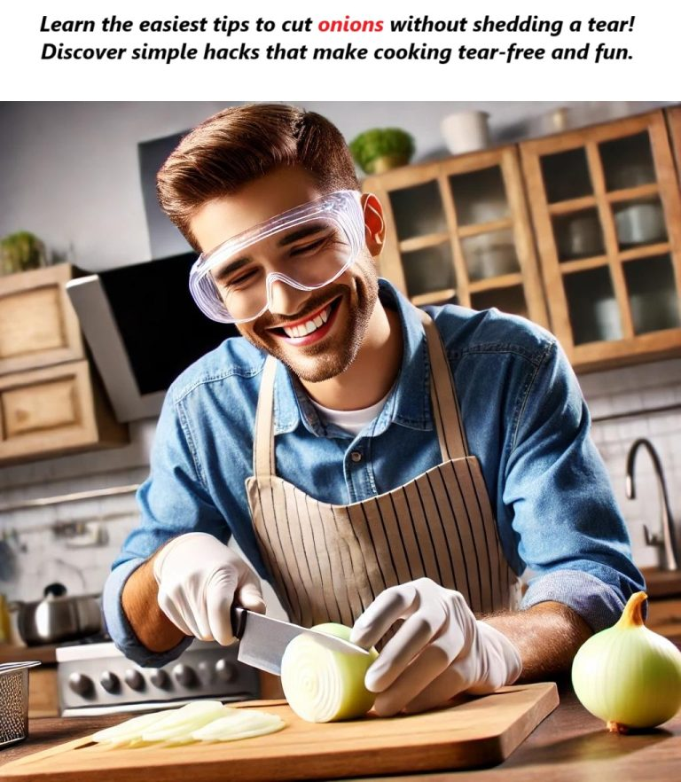 Cut Onions Without Tears