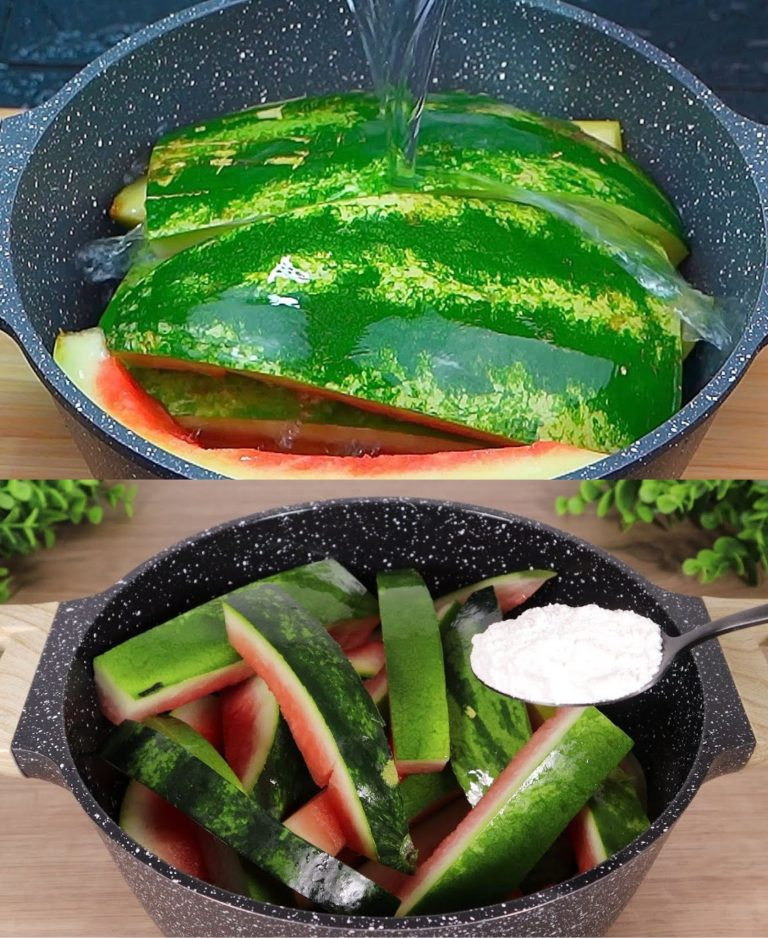 You won’t throw away watermelon peels anymore – they’re worth gold repurposed this way