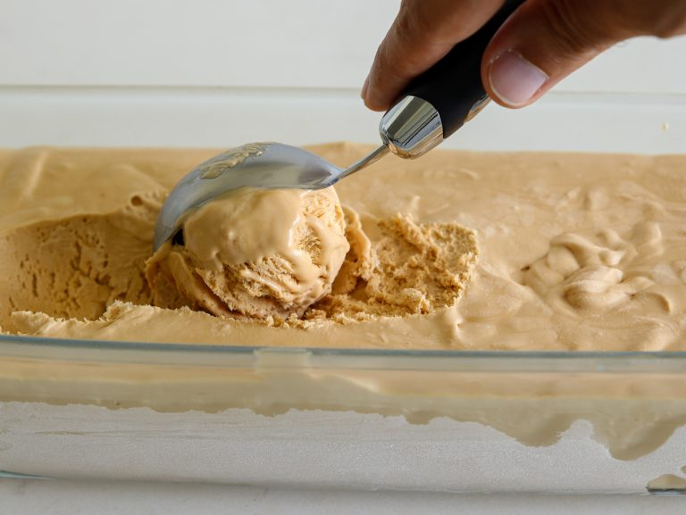 Quick Vegan Salted Caramel Ice Cream Recipe