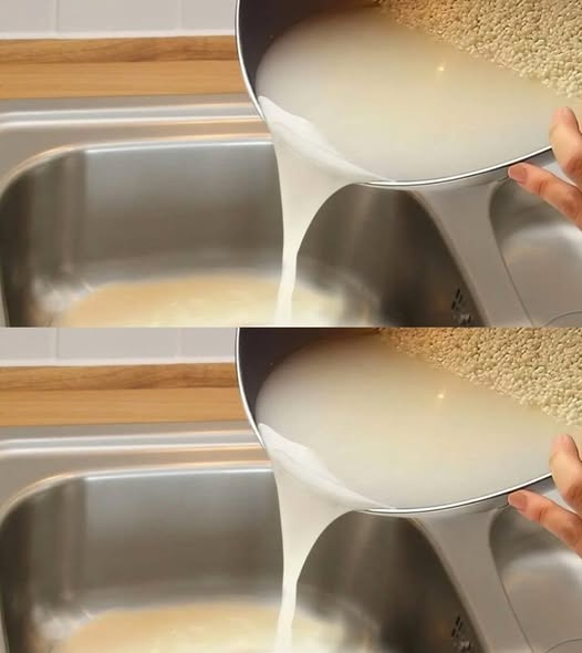 Don’t Pour Rice Cooking Water Down the Sink: Why You’re Doing It Wrong