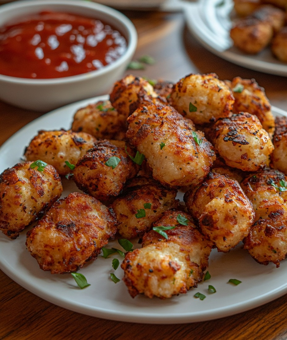 Vegan Cauliflower Tater Tots