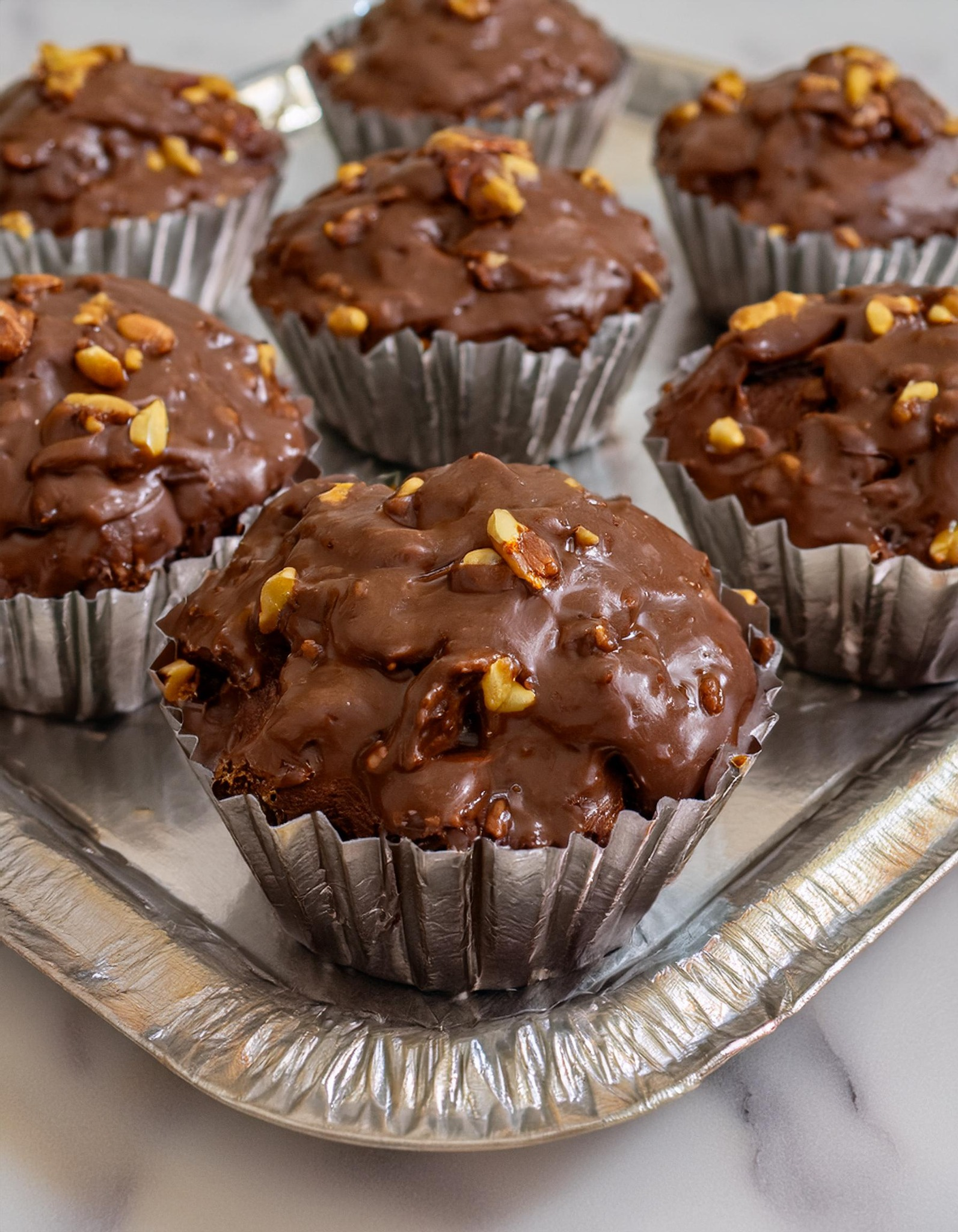 Texas Sheet Cake Bites