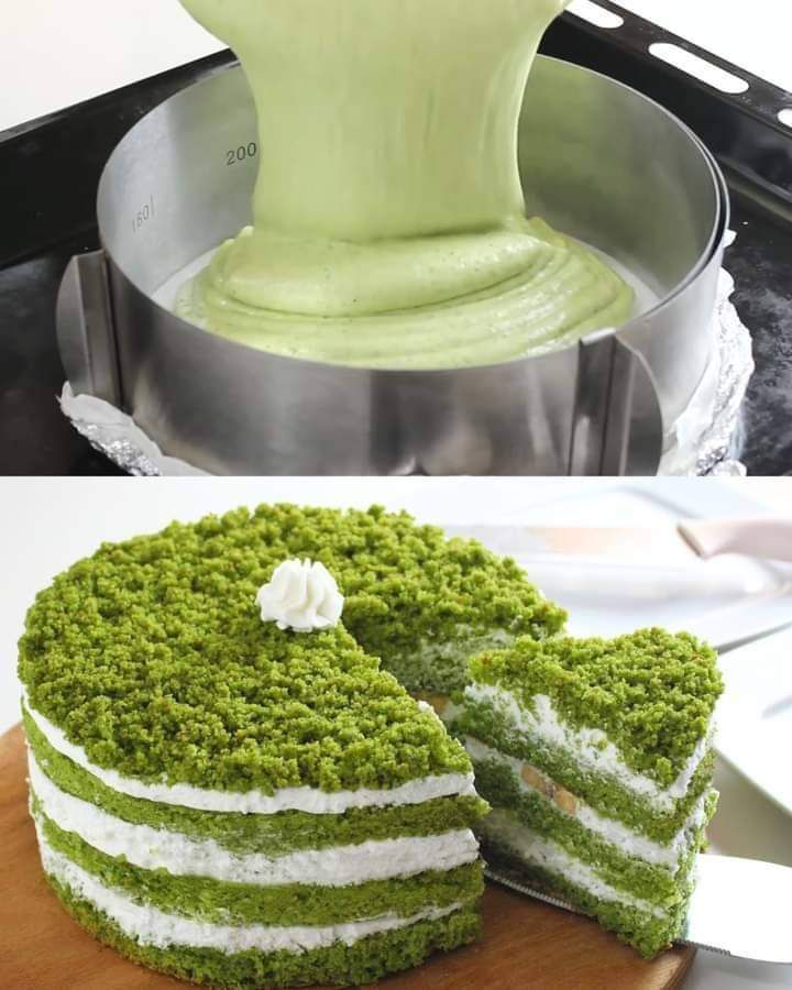 Spinach Cake Recipe