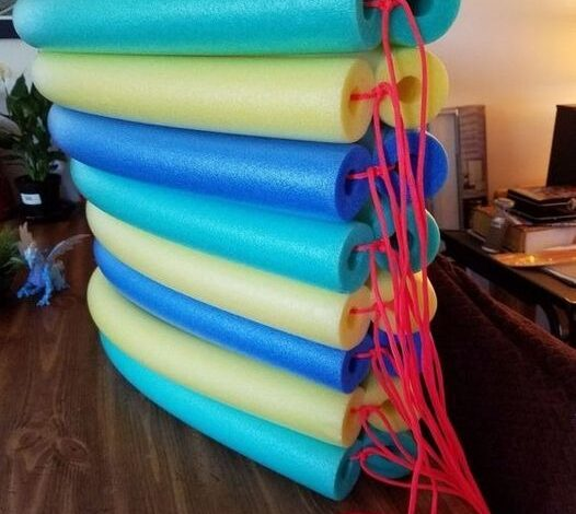 You might want to drop by the Dollar Store for 7 pool noodles when you see what this woman made for her grandson!