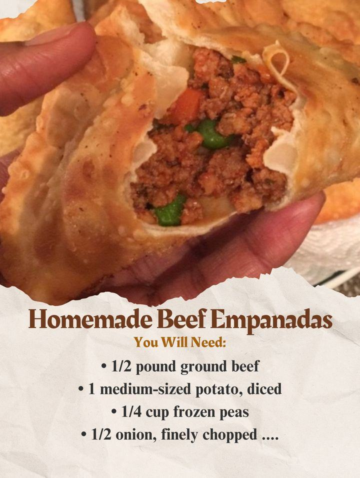 “Homemade Beef Empanadas