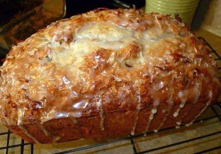 Banana bread from Jamaica.