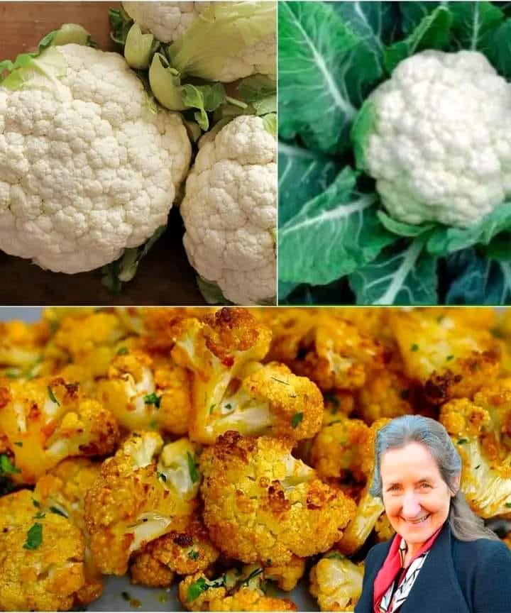 Delicious cauliflower baked in the oven. Easy and quick recipe!