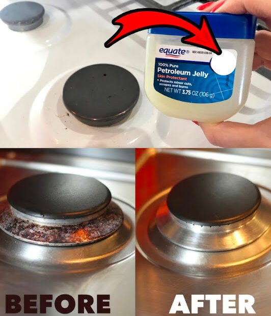 A Surprising Solution for Stubborn Stove Grease: Vaseline