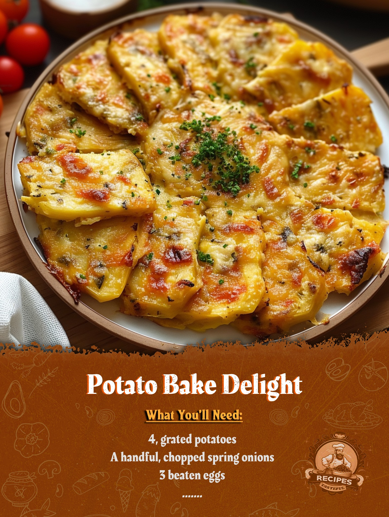 Potato Bake Delight A Pizza Alternative