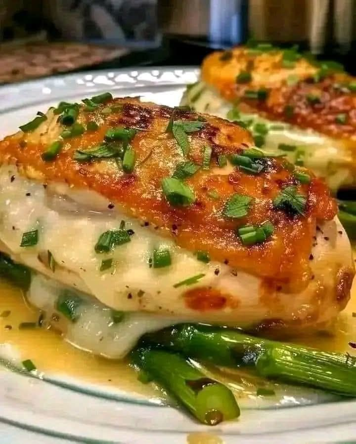 Asparagus Stuffed Chicken Breast