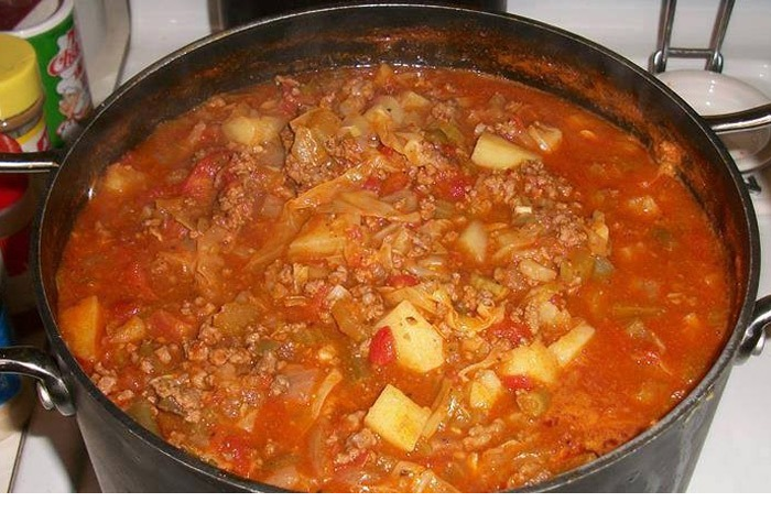 SOUTHERN STYLE CABBAGE SOUP