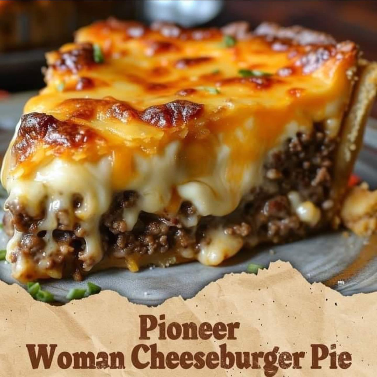 Pioneer Woman Cheeseburger Pie