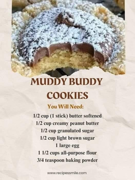 MUDDY BUDDY COOKIES