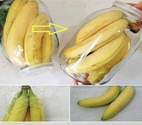 No more rotten and black bananas after a few days: with this method they will last 2 years