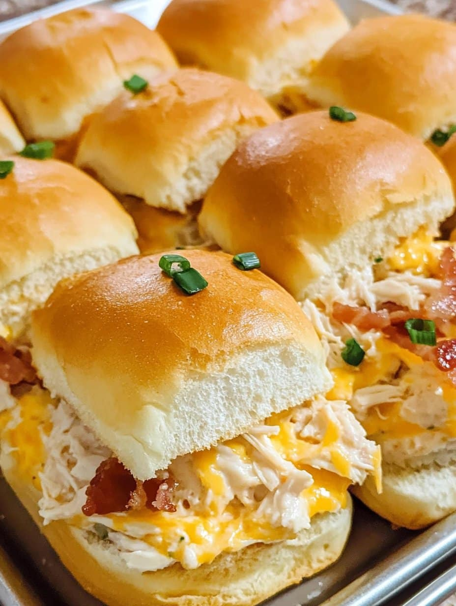 Crack Chicken Sliders