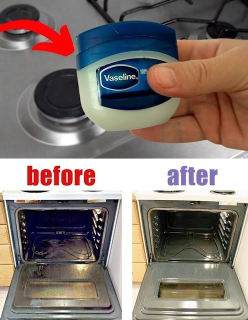 This Will Save You Many Hours of Work. Apply Vaseline to Your Stove and See What Happens