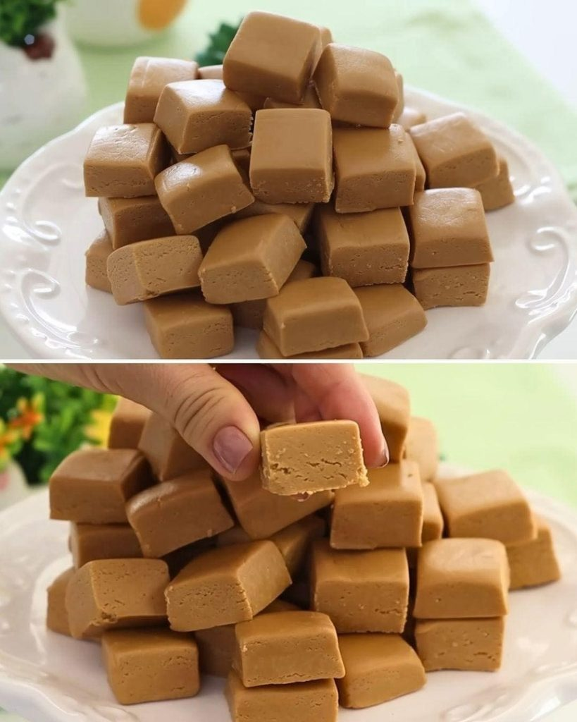 Sweet Milk Fudge Squares: A Two-Ingredient Delight!