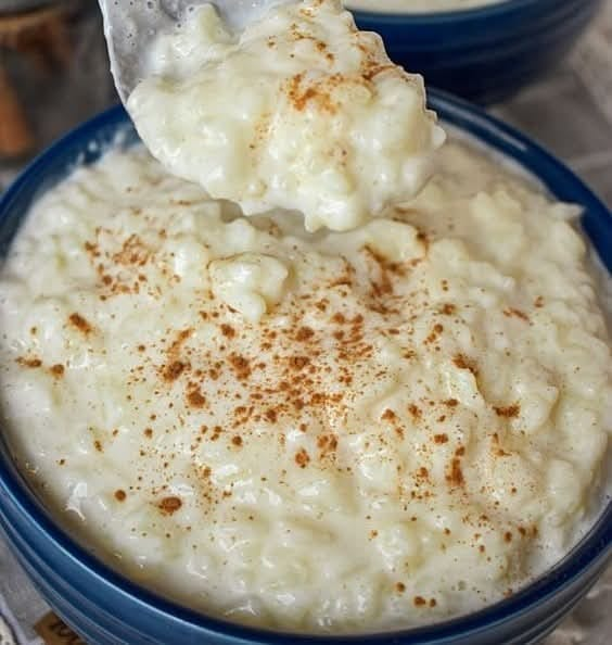 old fashioned rice pudding