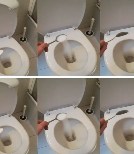 Toilet cleaning: remove black from the bottom of the toilet with grandma’s trick!