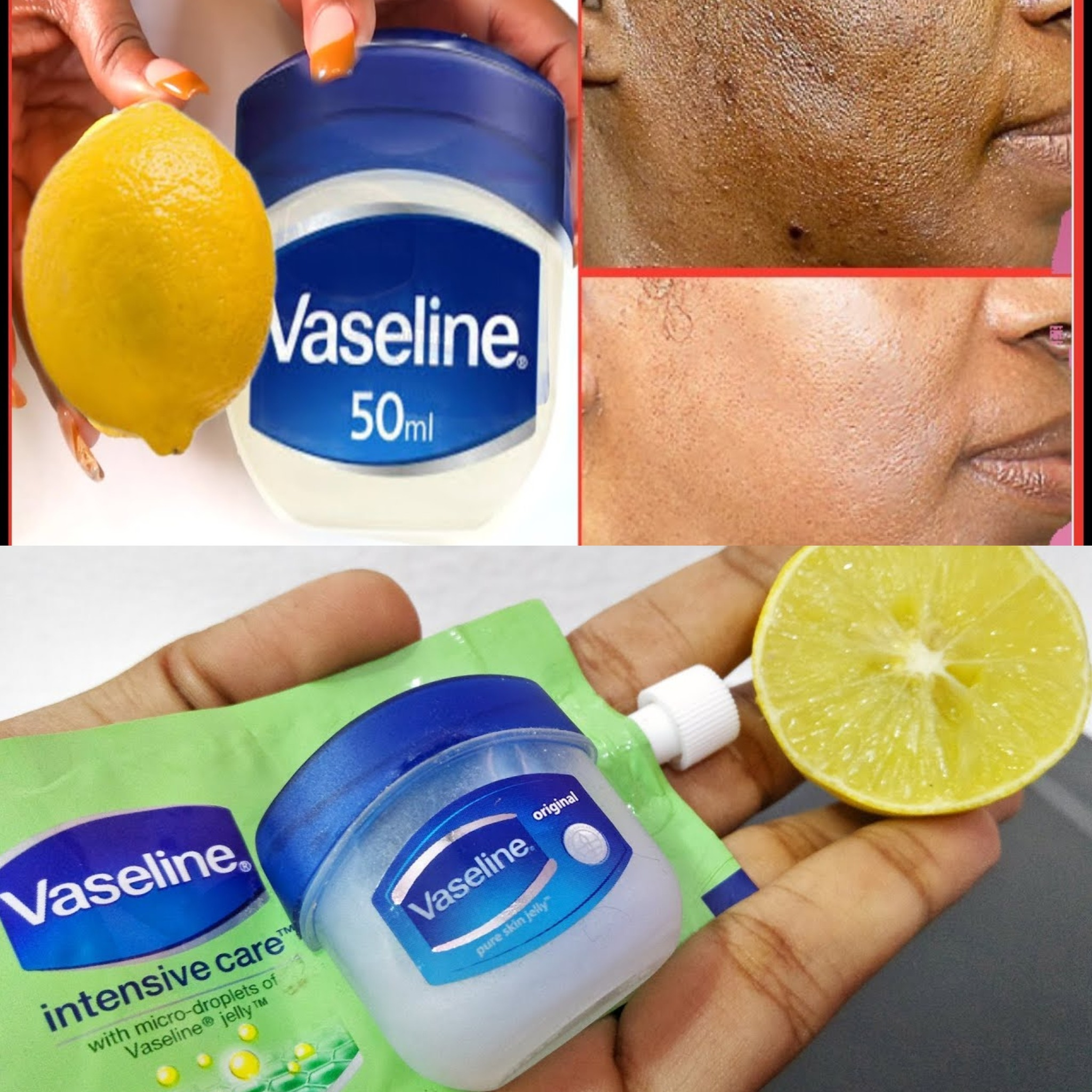 Vaseline and Lemon for Clear, Glowing Skin: A Simple Guide