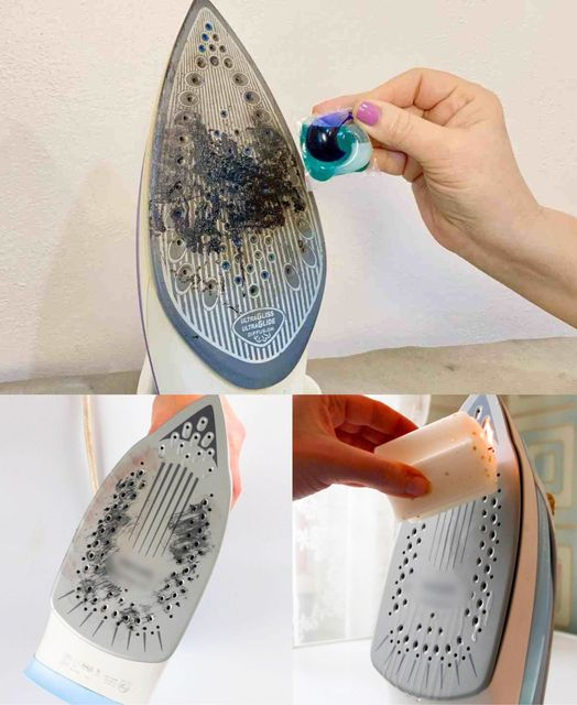 Cleaning your iron: it only takes 30 seconds. Find out how